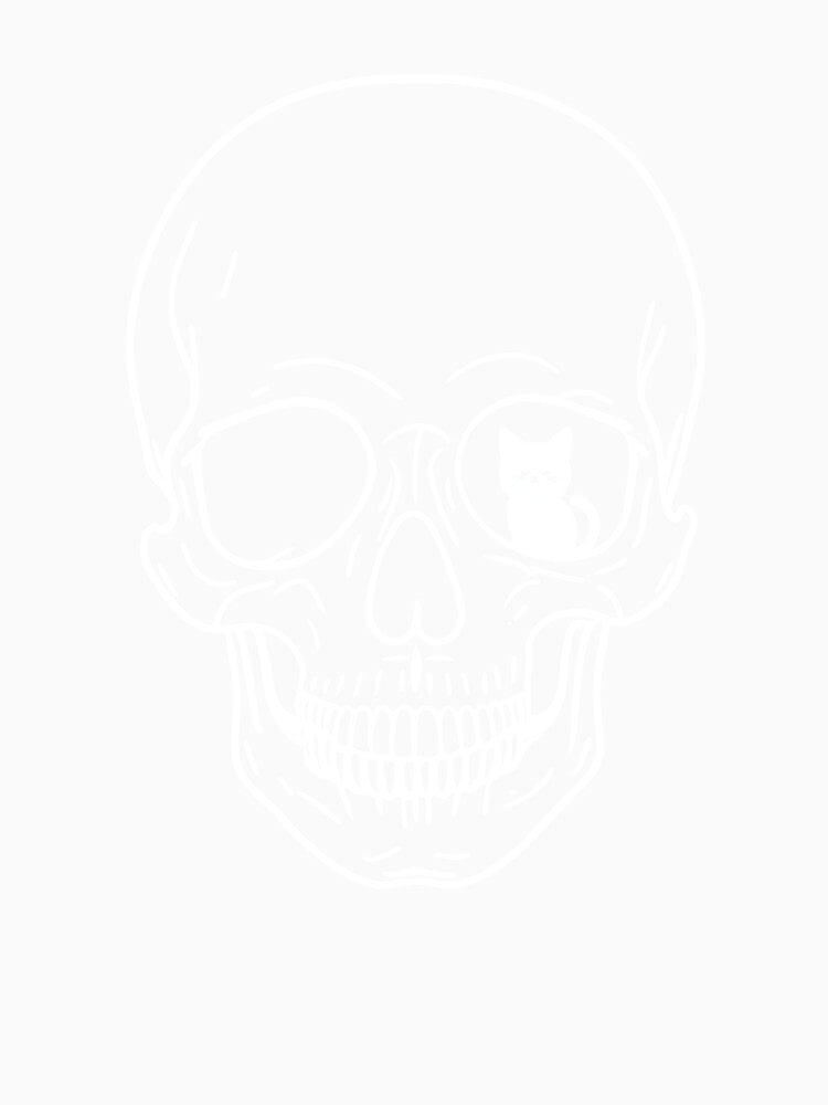 Skull Cat Art by Kina-design