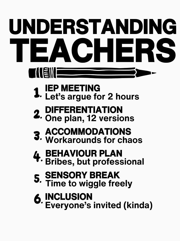 SPED Teachers Unmasked: IEPs and Chaos Combined by MDi Studio