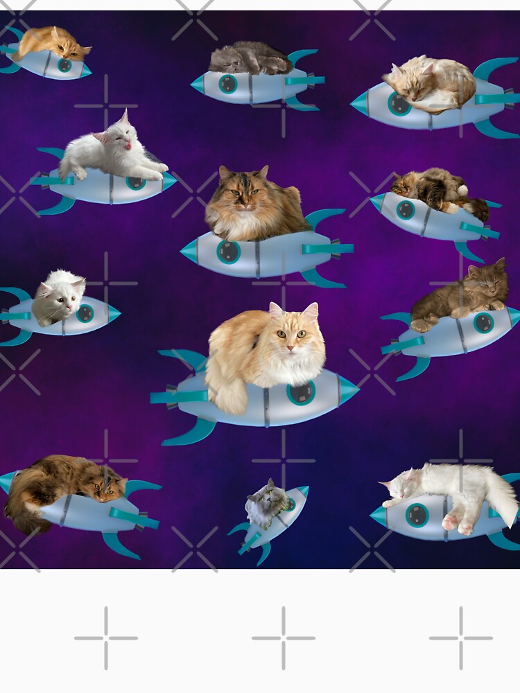 Cats on spaceships by TicaCreations