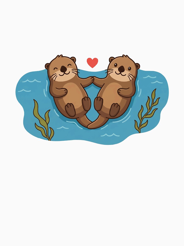 My Significant Otter - Cute Valentine Couple by Petzzz