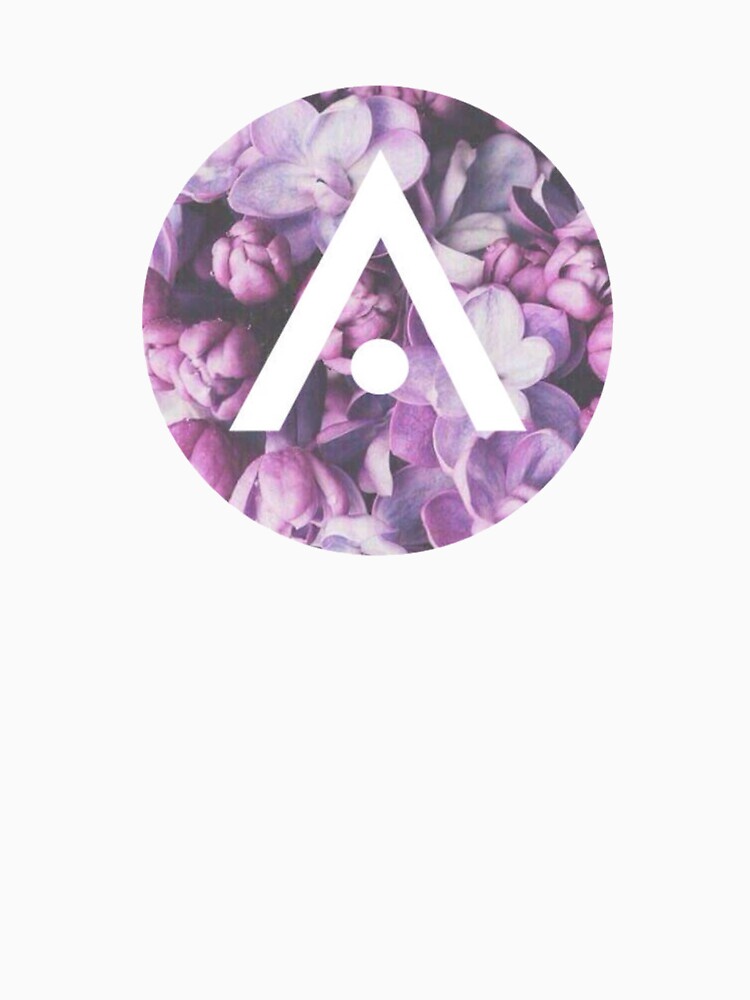Pastel Purple Lilac Flowers Aveda Logo by Dalaura