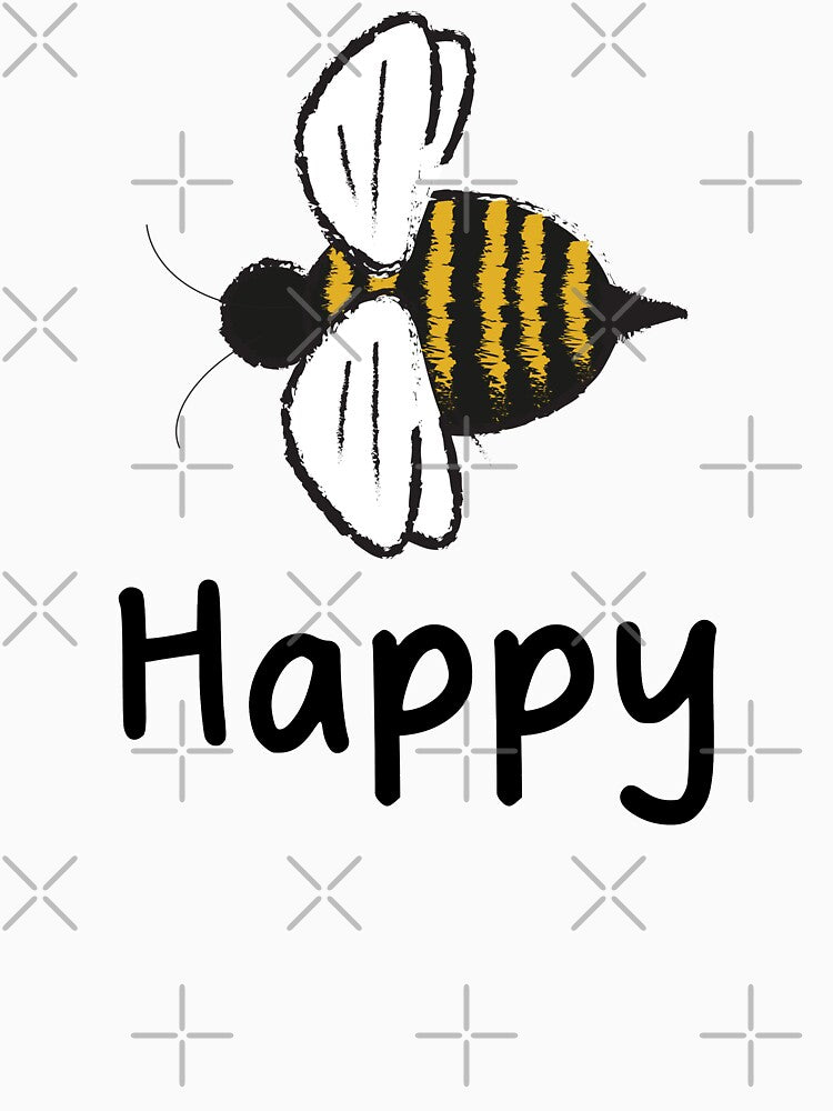Bee happy by mographicdesign