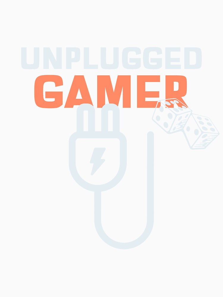 Unplugged Gamer Tee by teesbybobw