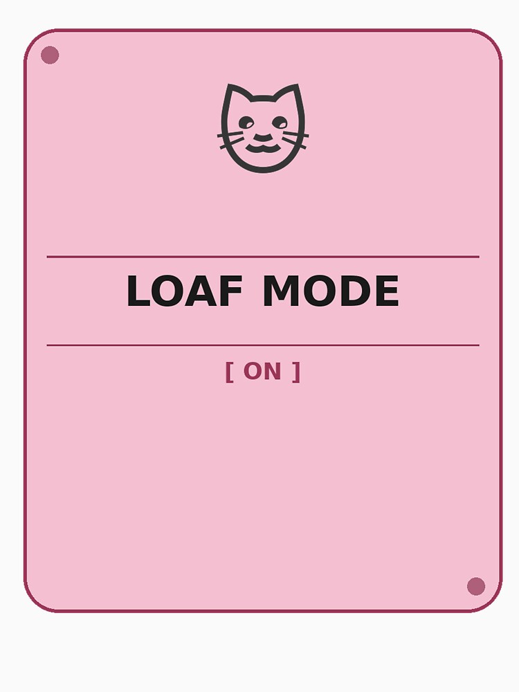 Cat Loaf Mode Funny Cat Lover Gift by Arpitartbook
