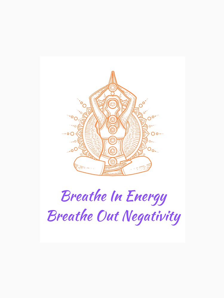 Breathe In Energy Chakra T-Shirt by PranaLume