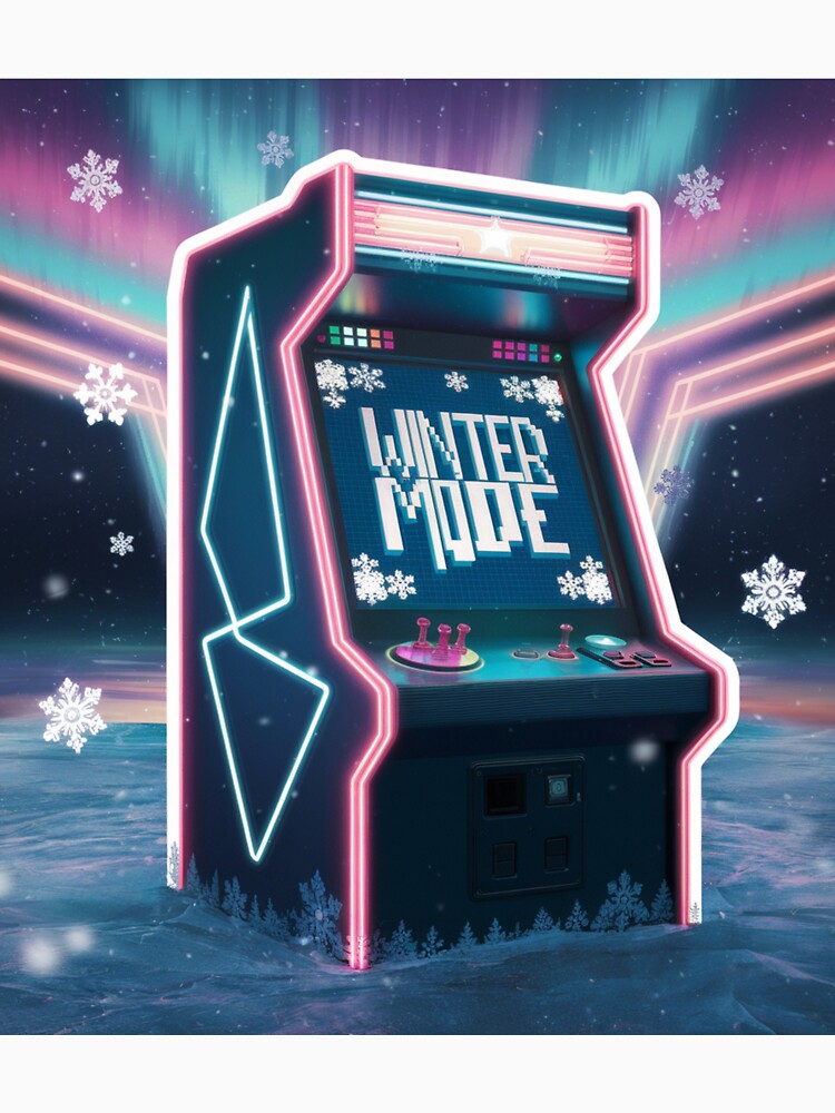 Winter Arcade: 80s Retro Snow Mode by Lelum senadeera