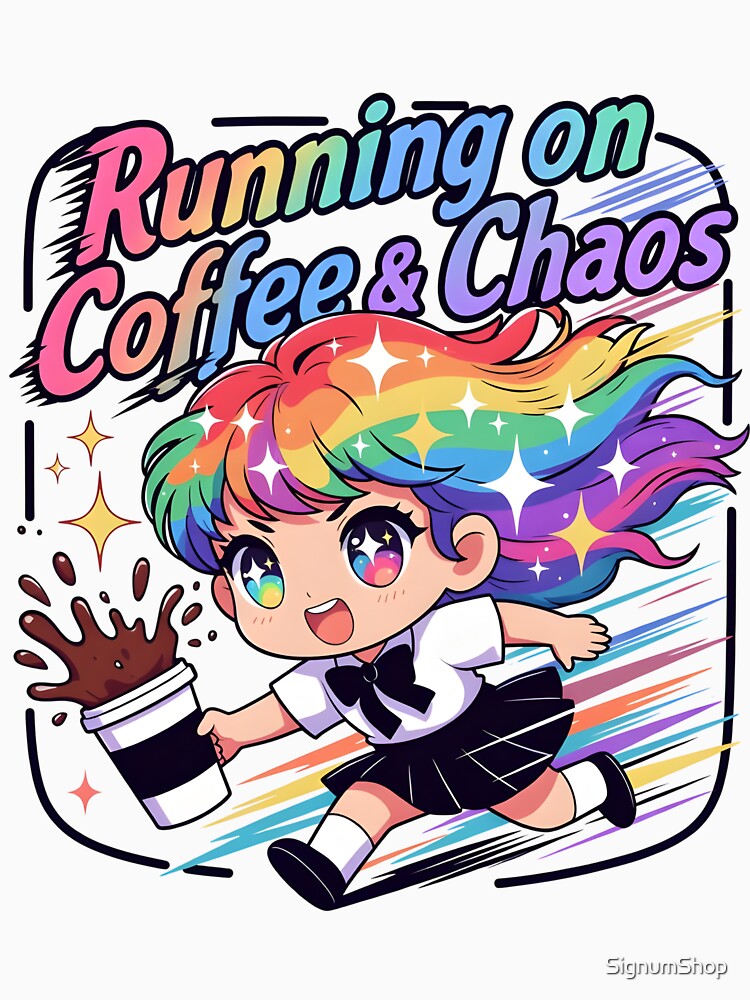 Running on Coffee & Chaos by SignumShop