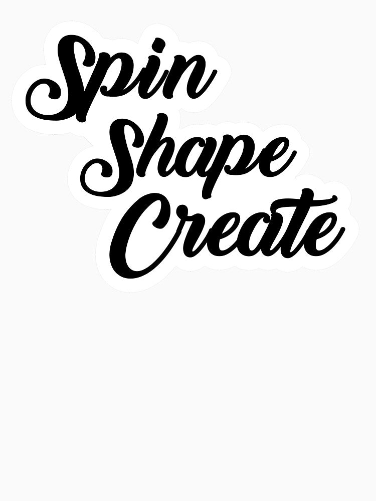 Pottery: Spin shape, create by FluxAuraTees