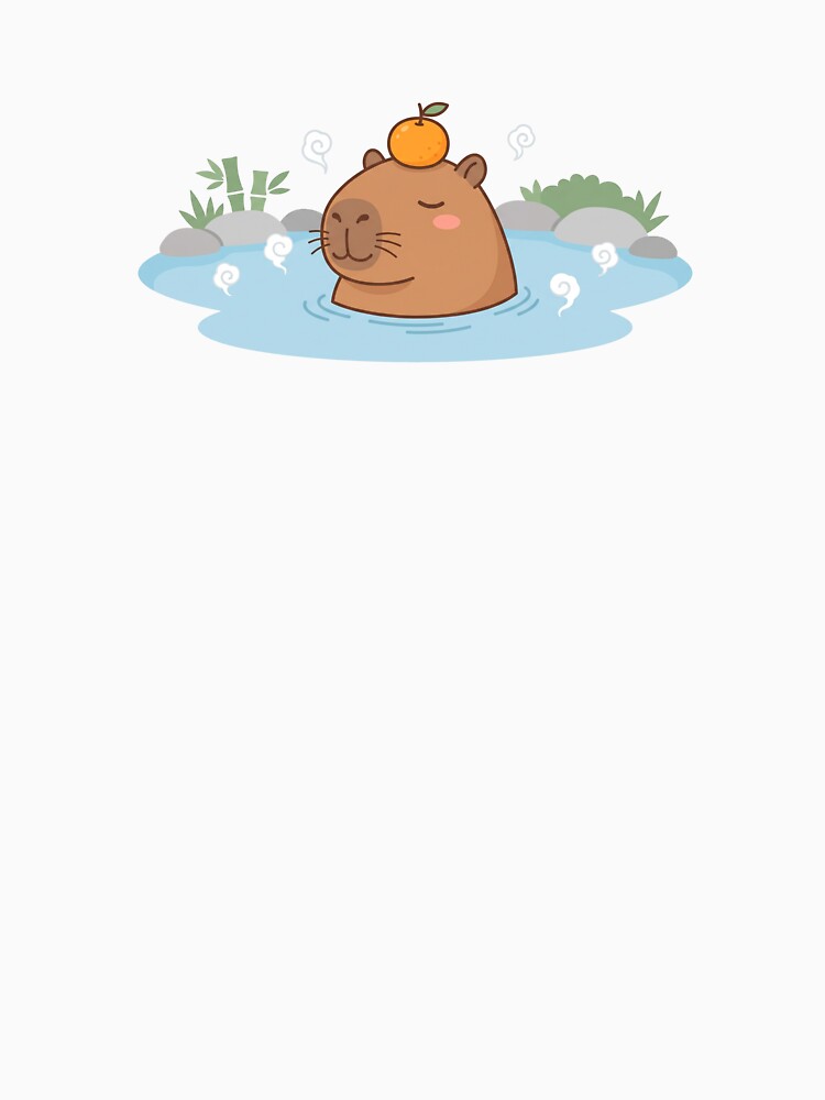 Zen Capybara Hot Spring Meditation by FSilk