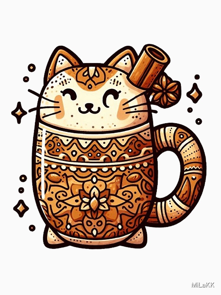 Chai Latte Cat by MiLaKK