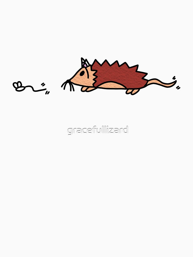 Cat-Hog Chasing A Mouse by gracefullizard