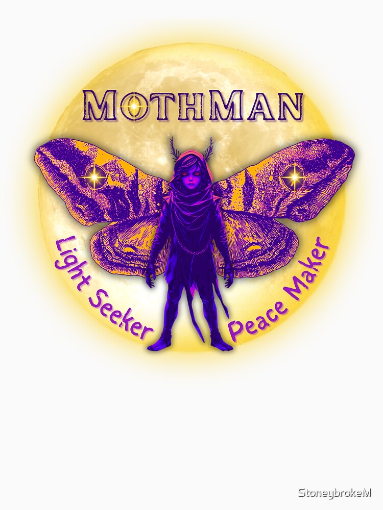Mothman Light Seeker Peace Maker by StoneybrokeM