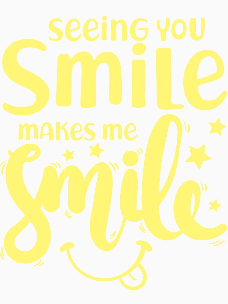 Seeing your smile makes me smile by mmos