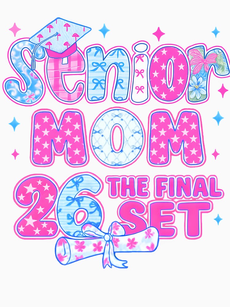 Senior Mom 2026, Graduation, Class of 2026 Family Graduation, Gift for Proud Mom High School Senior by Mryoussefwac