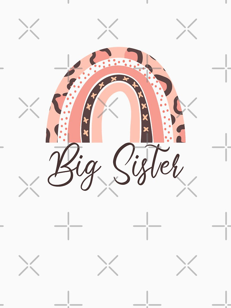 Big Sister Leopard Rainbow, Promoted To Big Sister, Pregnancy Announcement by CreativaArt-