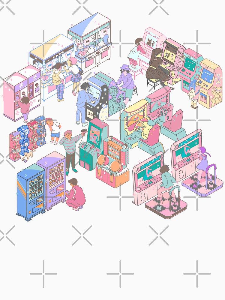 90's Arcade by PastelPrinTees