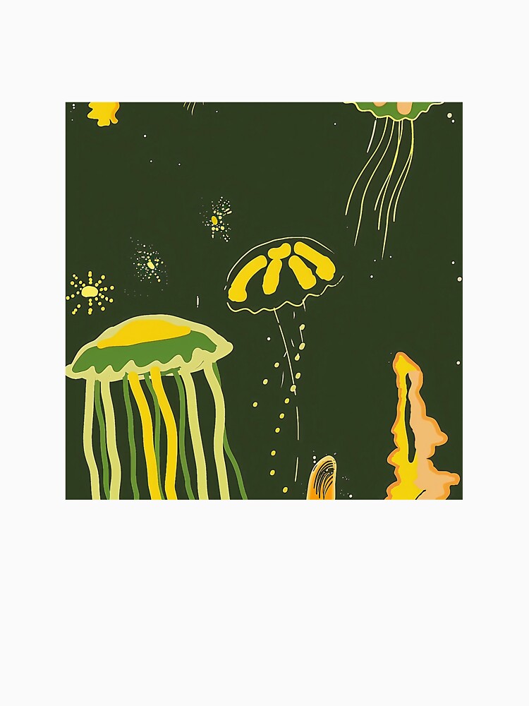 Starry Jellyfish Glow by StarmanArts