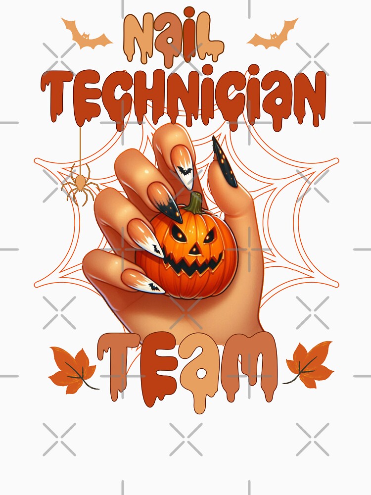 Spooky Halloween Nail Tech Vibes Trick or Treat Your Nails! by Nzgiftsandmore