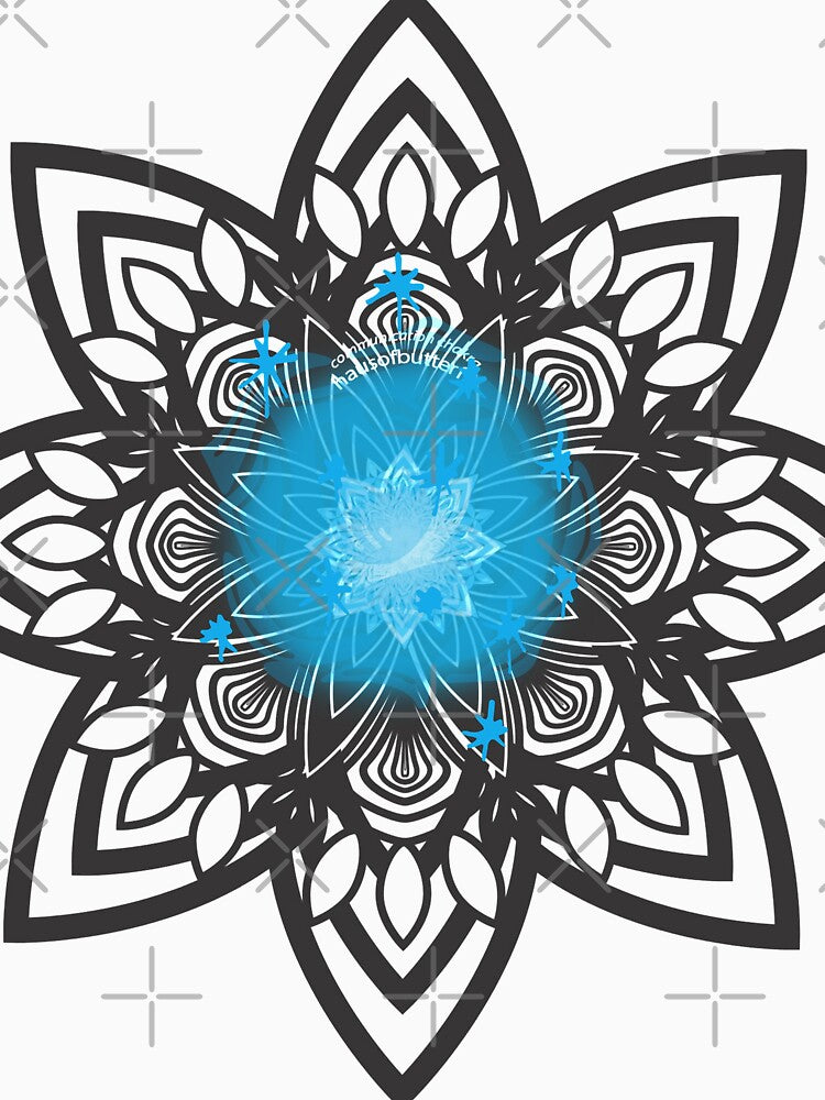 Blue crystal energy chakra by hausofbutterfly