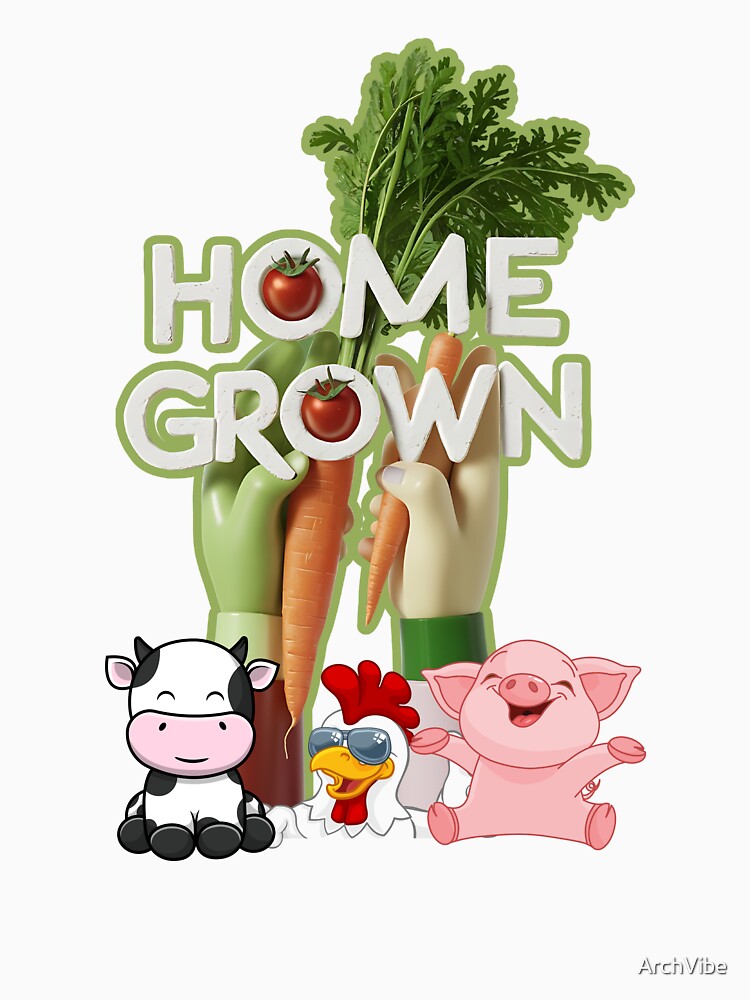 Harvest Homies: Farm Fresh Cartoon Crew by ArchVibe