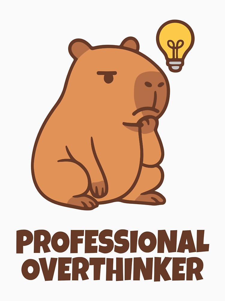 Professional overthinker by RatArt Designs