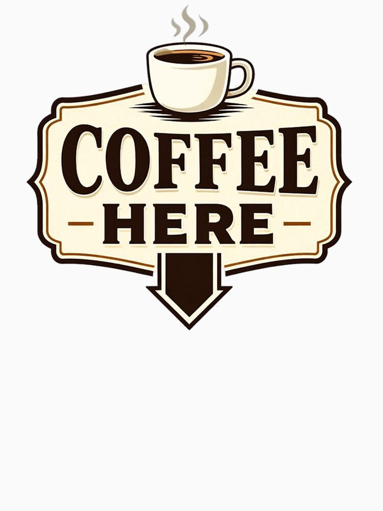 Coffee Here Vintage Sign by the-dovlat