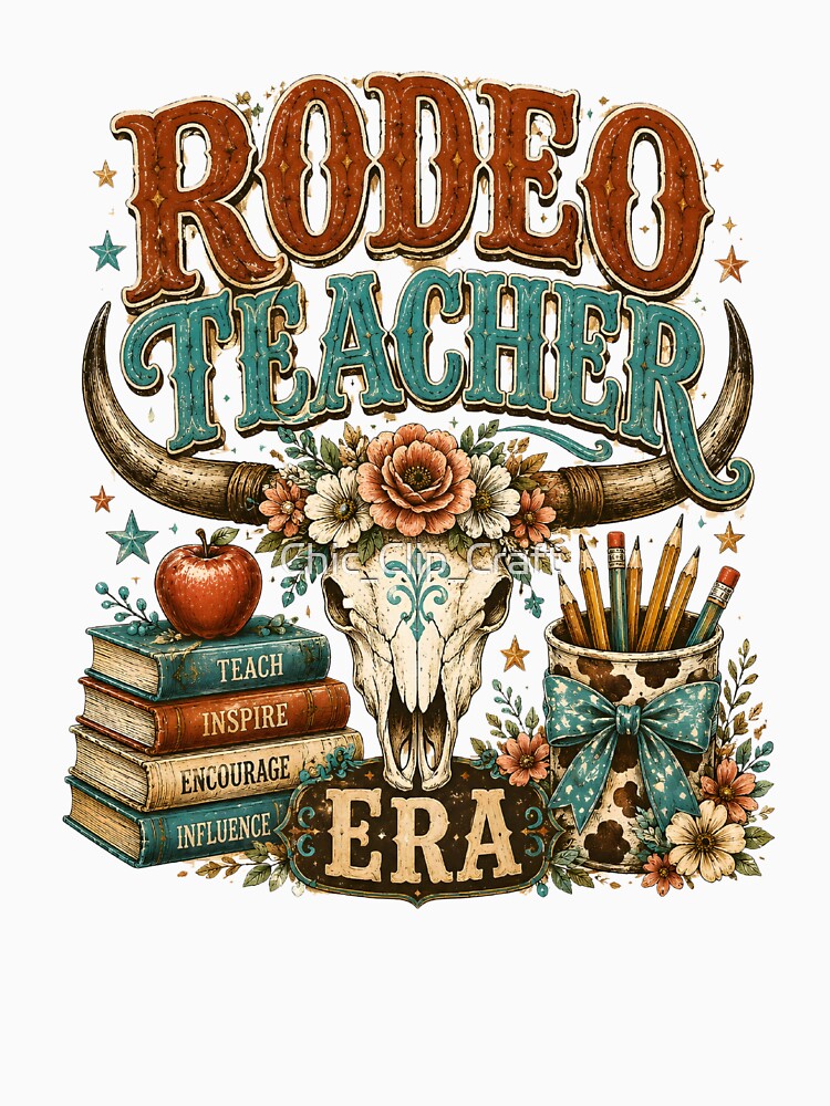 Rodeo Teacher Era Western Classroom Spirit by Chic_Clip_Craft