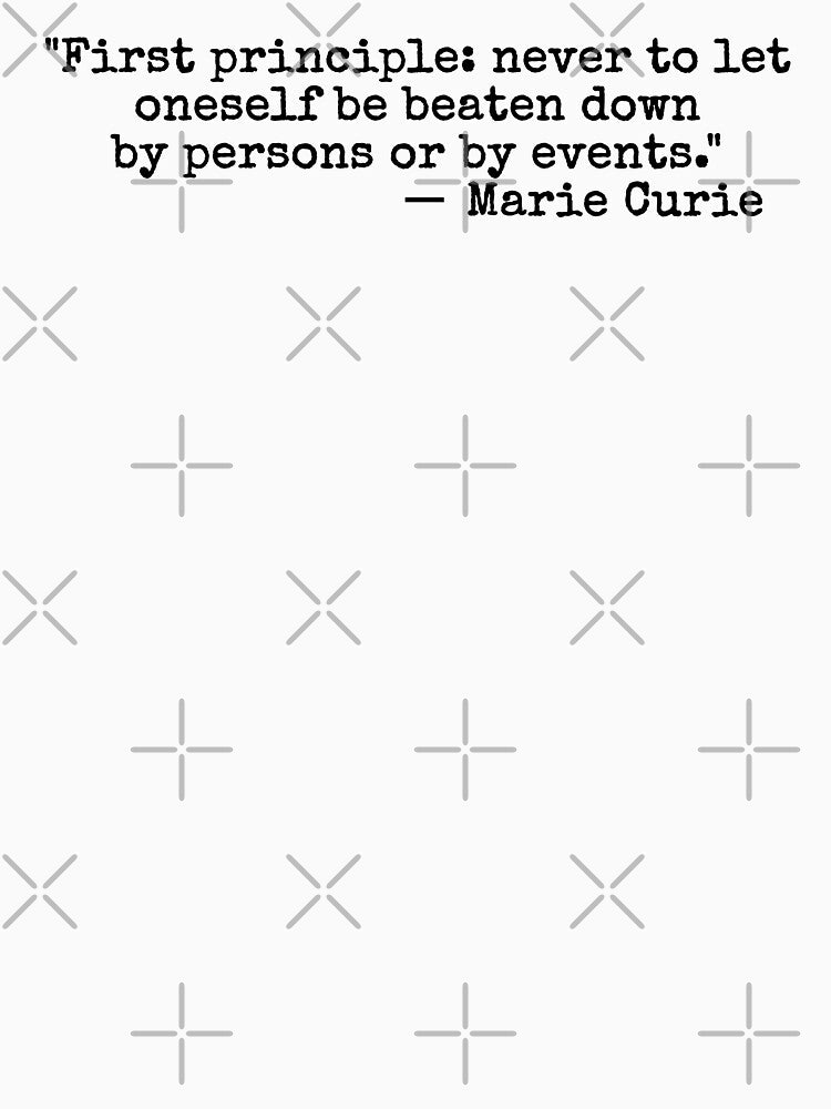 Marie Curie - First Principle by eddsi
