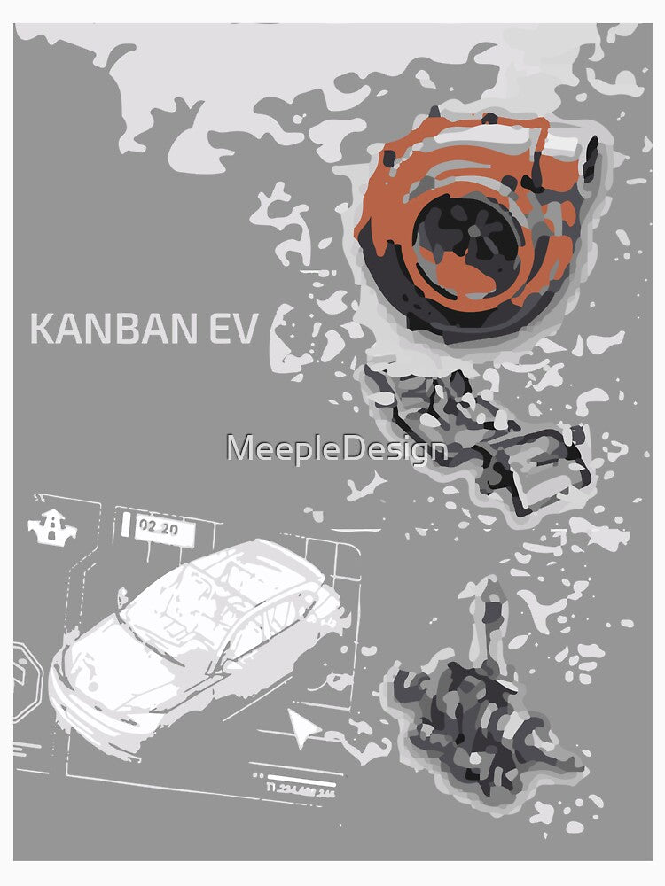 Kanban EV - Board Games Design - Movie Poster Style - Board Game Art by MeepleDesign