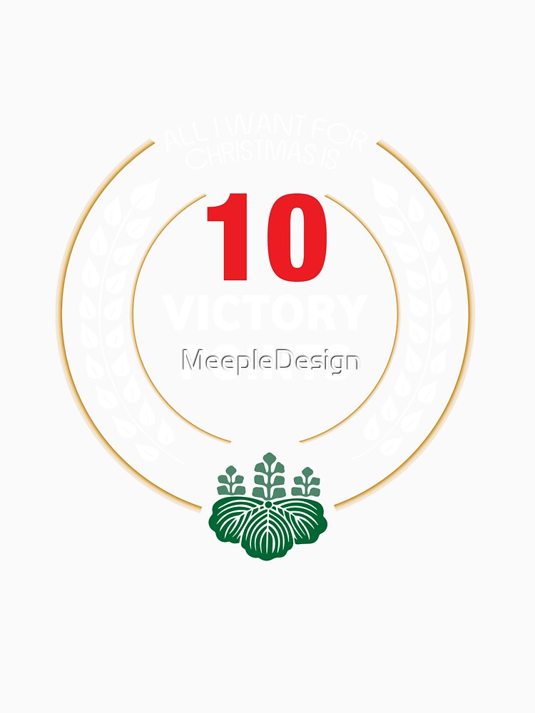 All I Want For Christmas Is 10 Victory Points - Board Games Design - Board Game Art by MeepleDesign