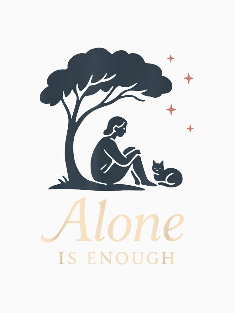 Introvert Alone is Enough Social Battery Low Antisocial Gift by JohnVBurks