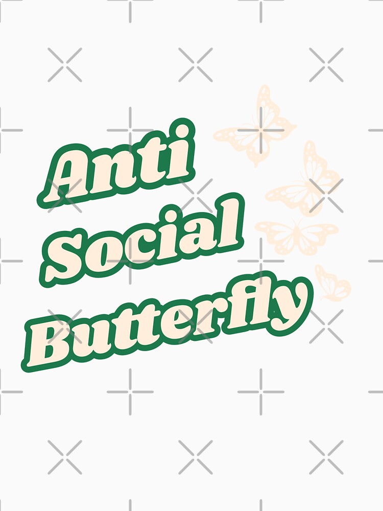 Anti social butterfly. by wanessacreative