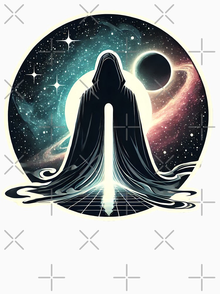 Enigma – The Eternal Seeker | Awakened Alchemy Sticker by AwakenedAlchemy9