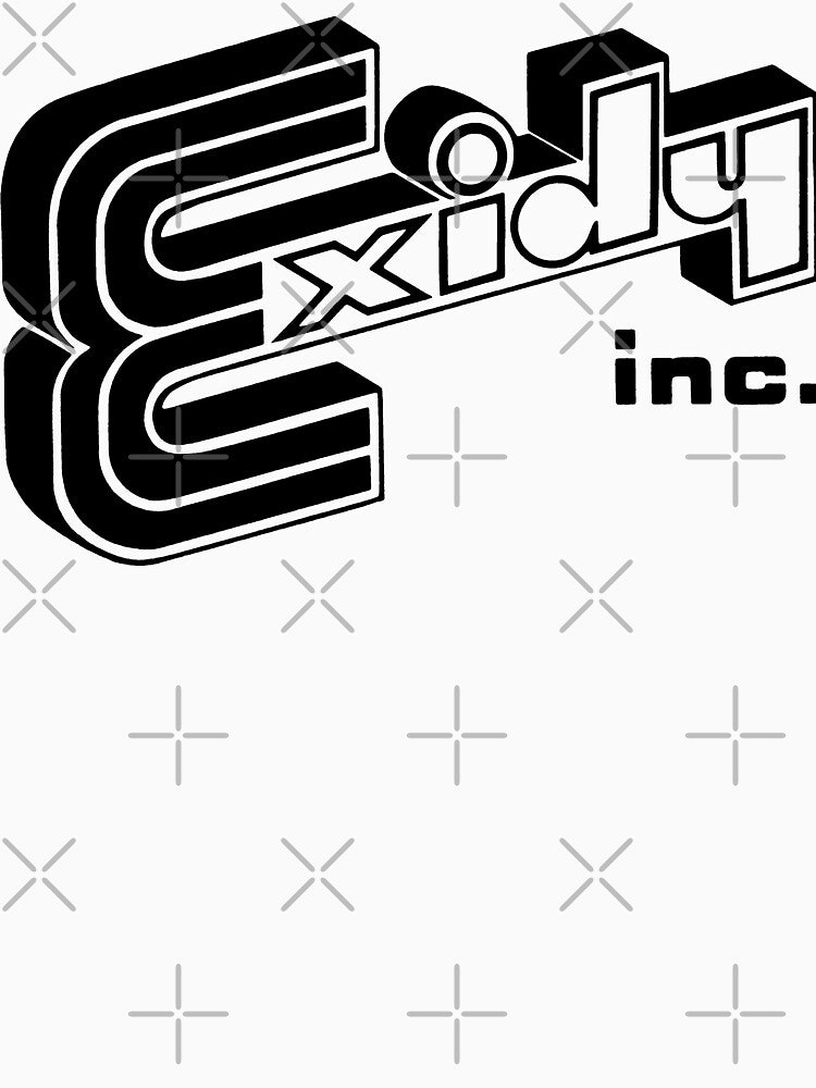 Exidy - Arcade Pioneers BLACK logo by Phil South Shurts