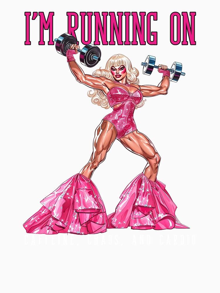 I'm Running on Caffeine, Chaos, and Cardio by TeeFeelings