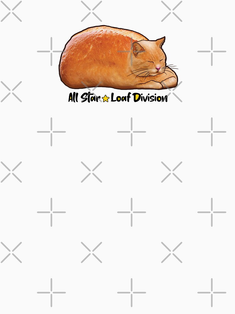 All Star Loaf Division Kitty Loaf Sleeping Orange Cat by auntfluffy