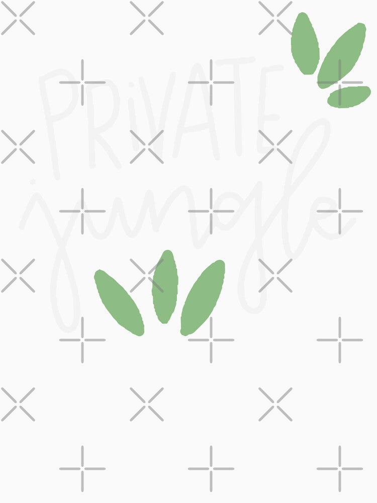 private jungle cute plant plants lover plant mom crazy plant lady leaves simple minimal cursive urban by am-mantilla2156