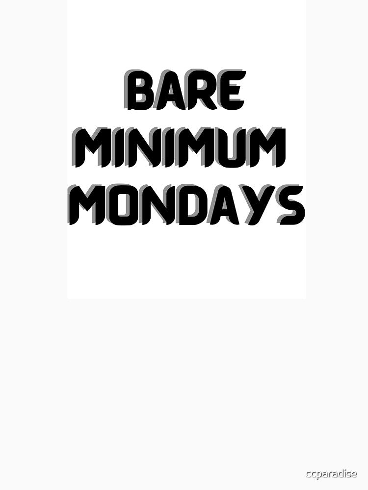 Bare Minimum Monday by Earth Nature Creations