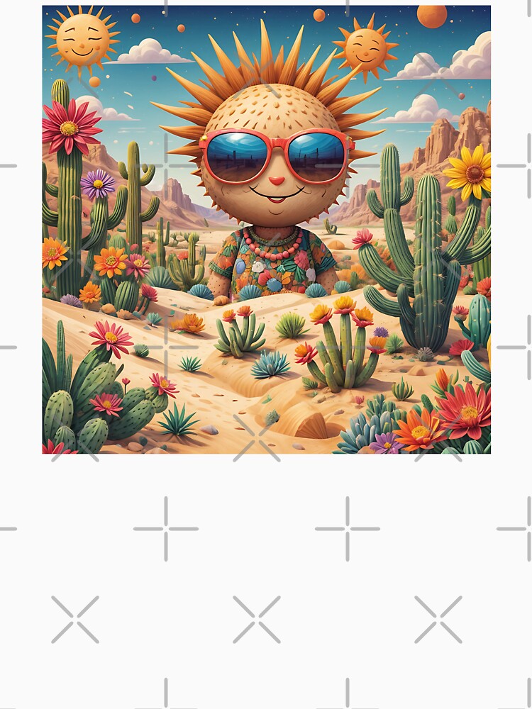Sunny Cactus Vibes, ideal travel gift by Indoni