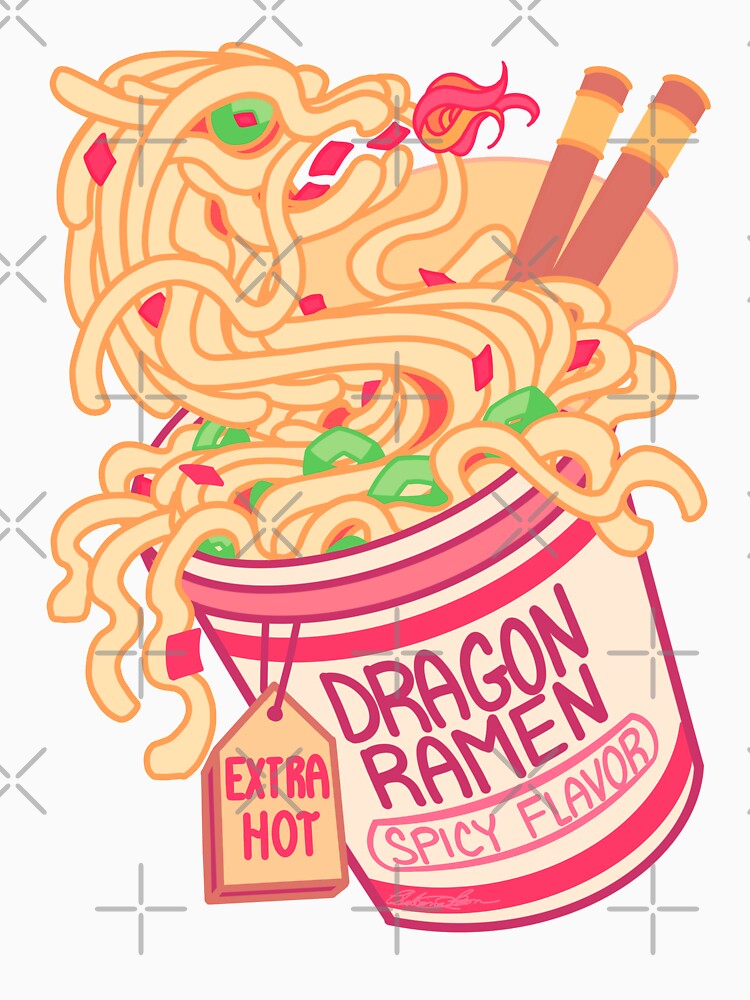 Cup Of Dragon Spicy Ramen by SabrinaSana