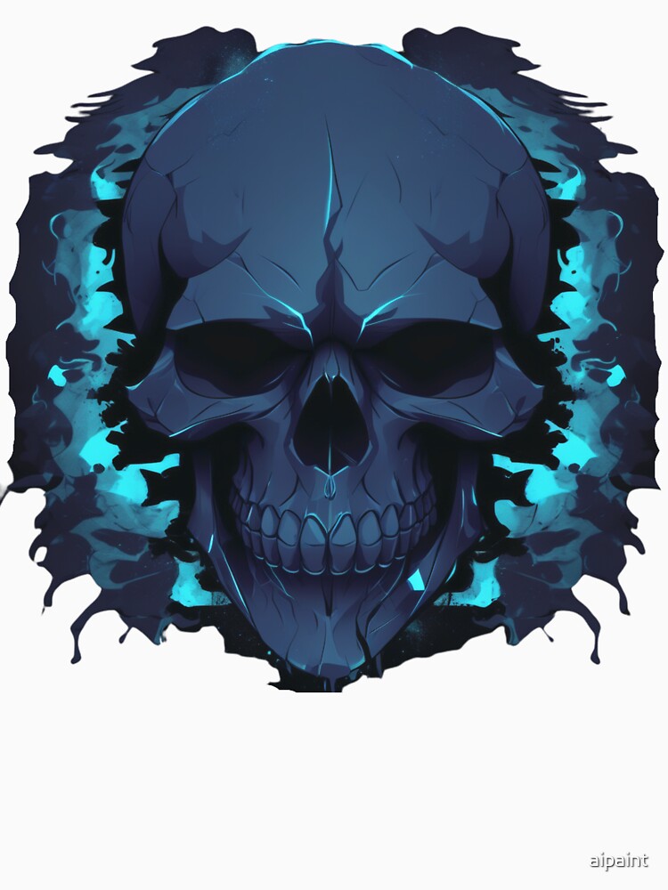 DARK SCULL  ART by aipaint