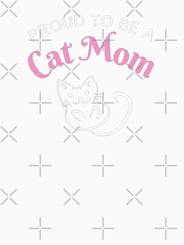Proud to be a cat mom by Gilby-Designs