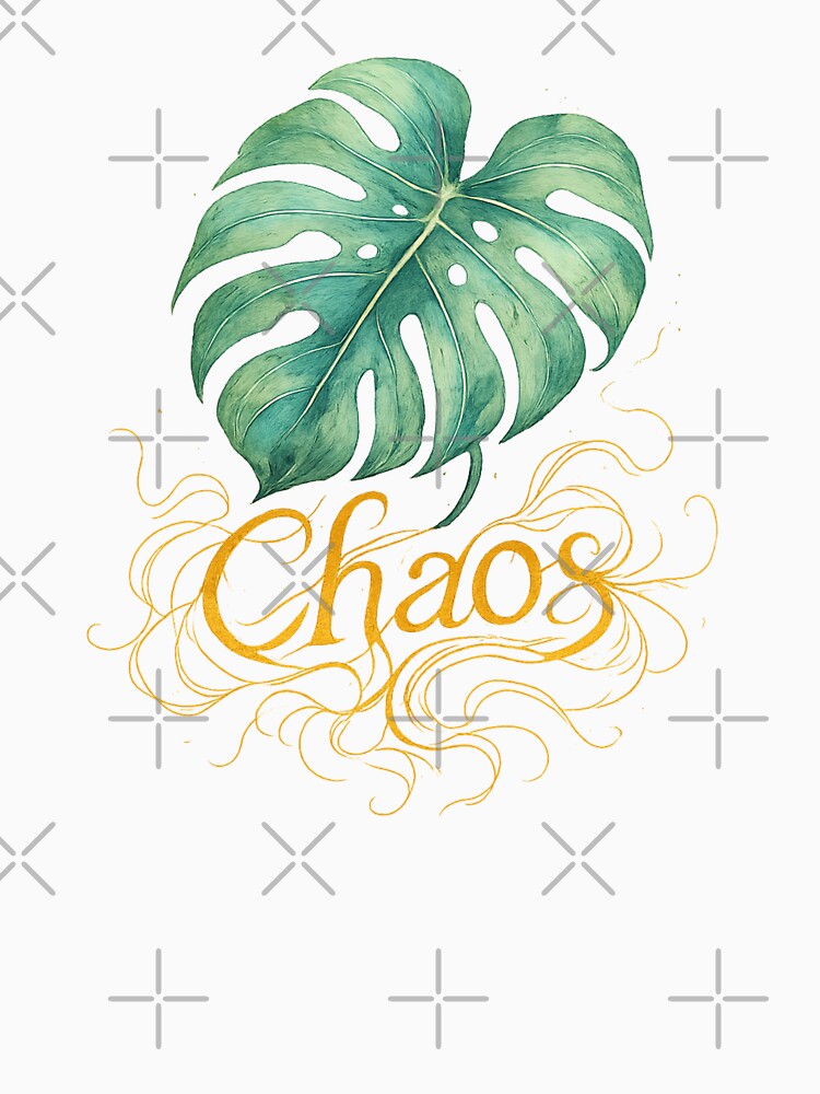 Rooted in Beautiful Chaos - Plant Lady Botanic Art by TONSNAP