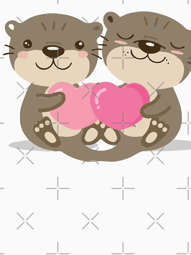 Significant Otters - Otters Holding Hands by HichamMissiame