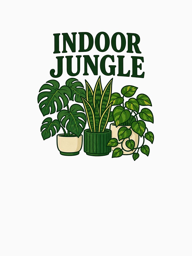 Indoor Jungle Houseplant Design by EastEndTownie