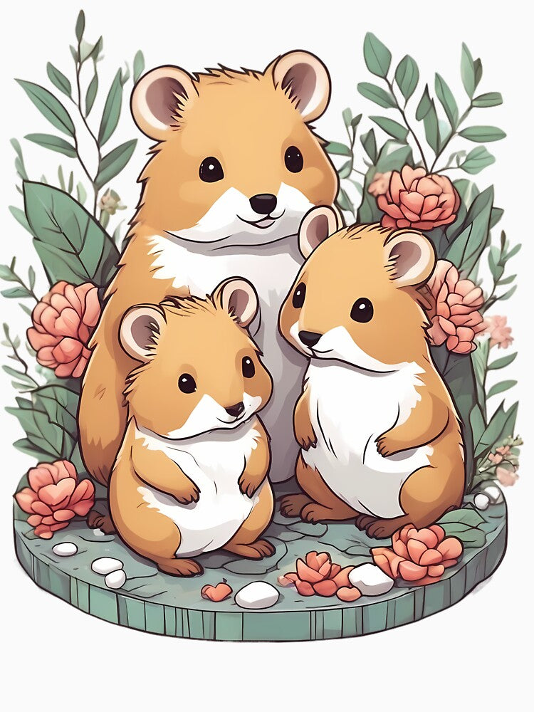 Quokka Family by macadolie