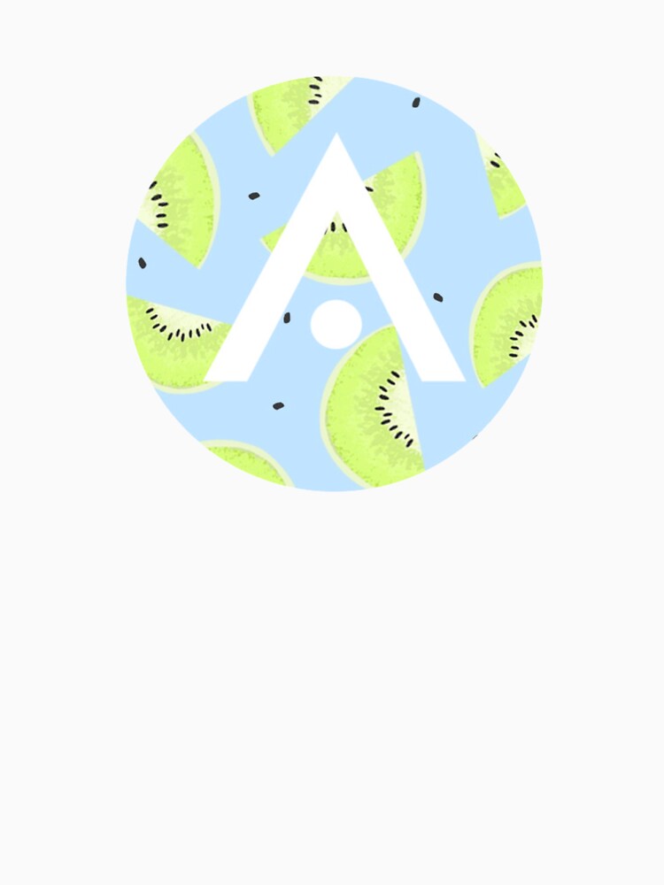 Blue Kiwi Slice Aveda Logo by Dalaura