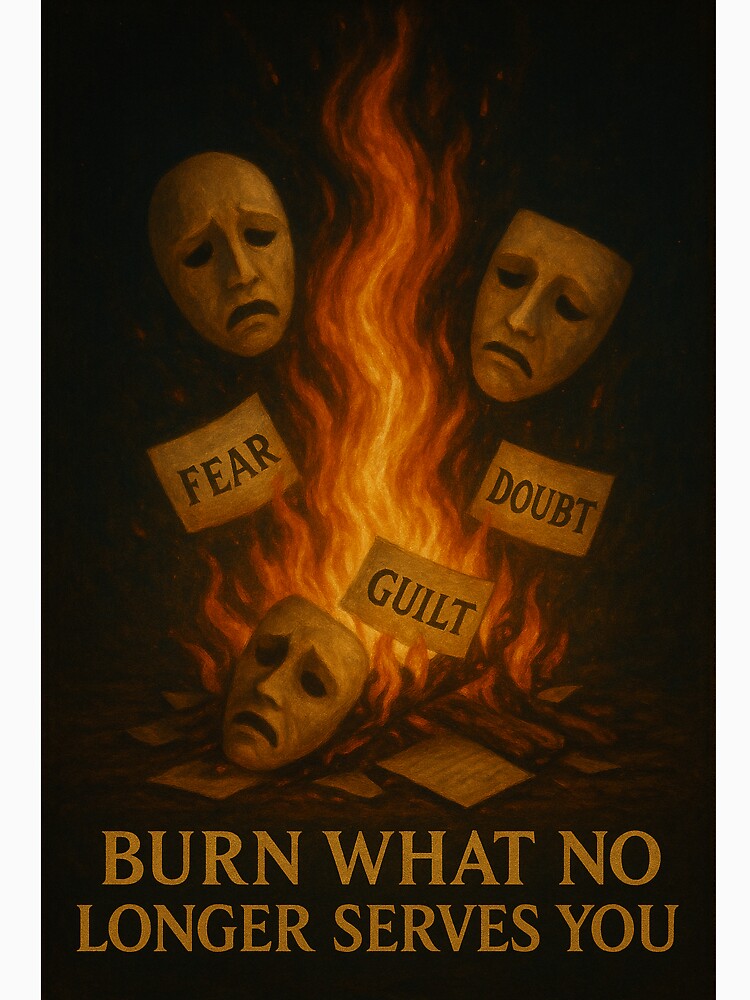 Burn what no longer serves you by TheDripCartel