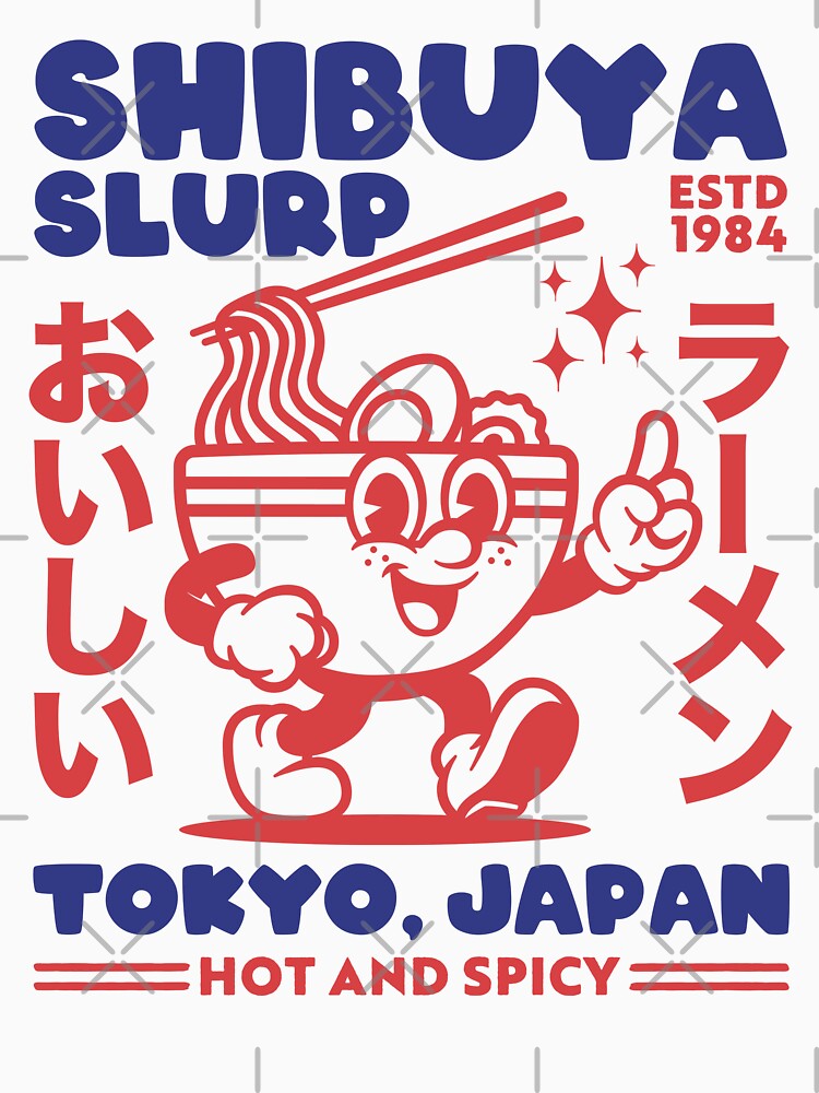 Retro Mascot Tokyo Ramen Noodles by petestyles