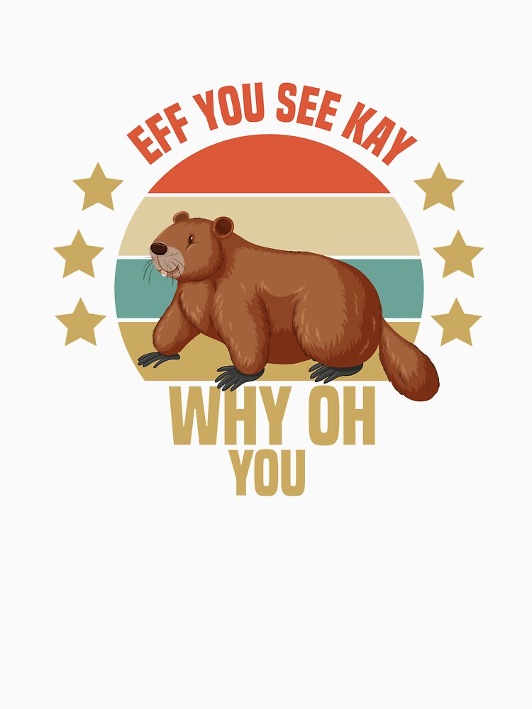 Eff You See Kay Why Oh You Otter by medbdj
